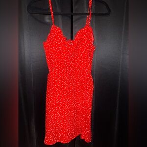 Red Polka Dot Dress